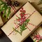 32 Pack Christmas Tree Decorations, Artificial Red Berry Stems 6.5 Inch Christmas Berry Picks with Holly Berries for Xmas Winter Holiday Home DIY Ornaments
